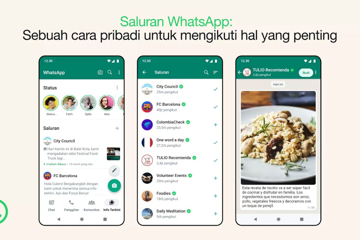 Cara Menghilangkan Saluran di WA agar Tampilan Status Jadi Lega Teknonia